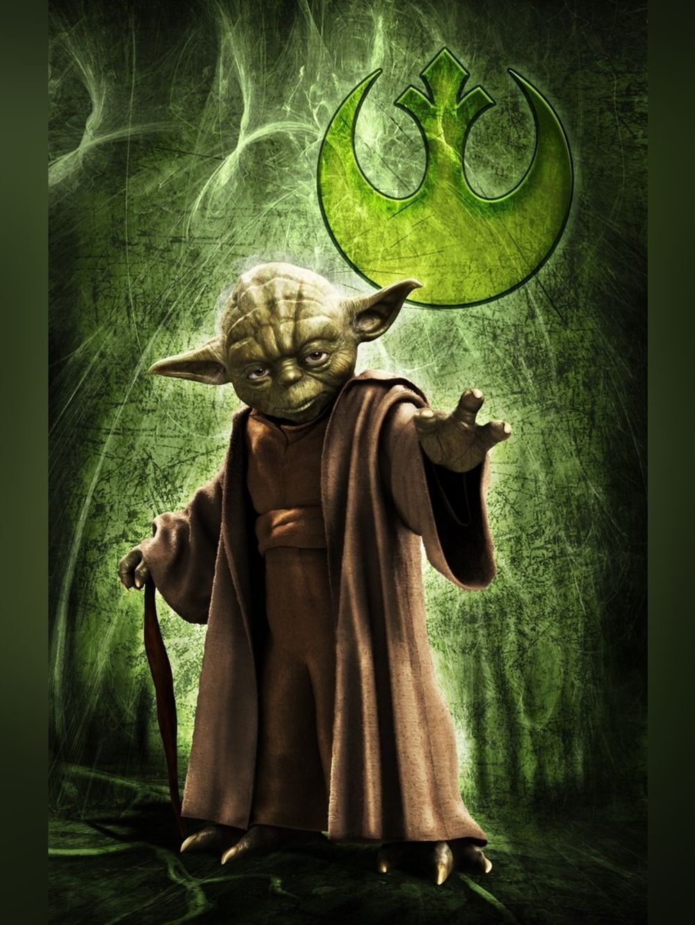 Star Wars Yoda Custom Fridge Magnet Home Kitchen Decor